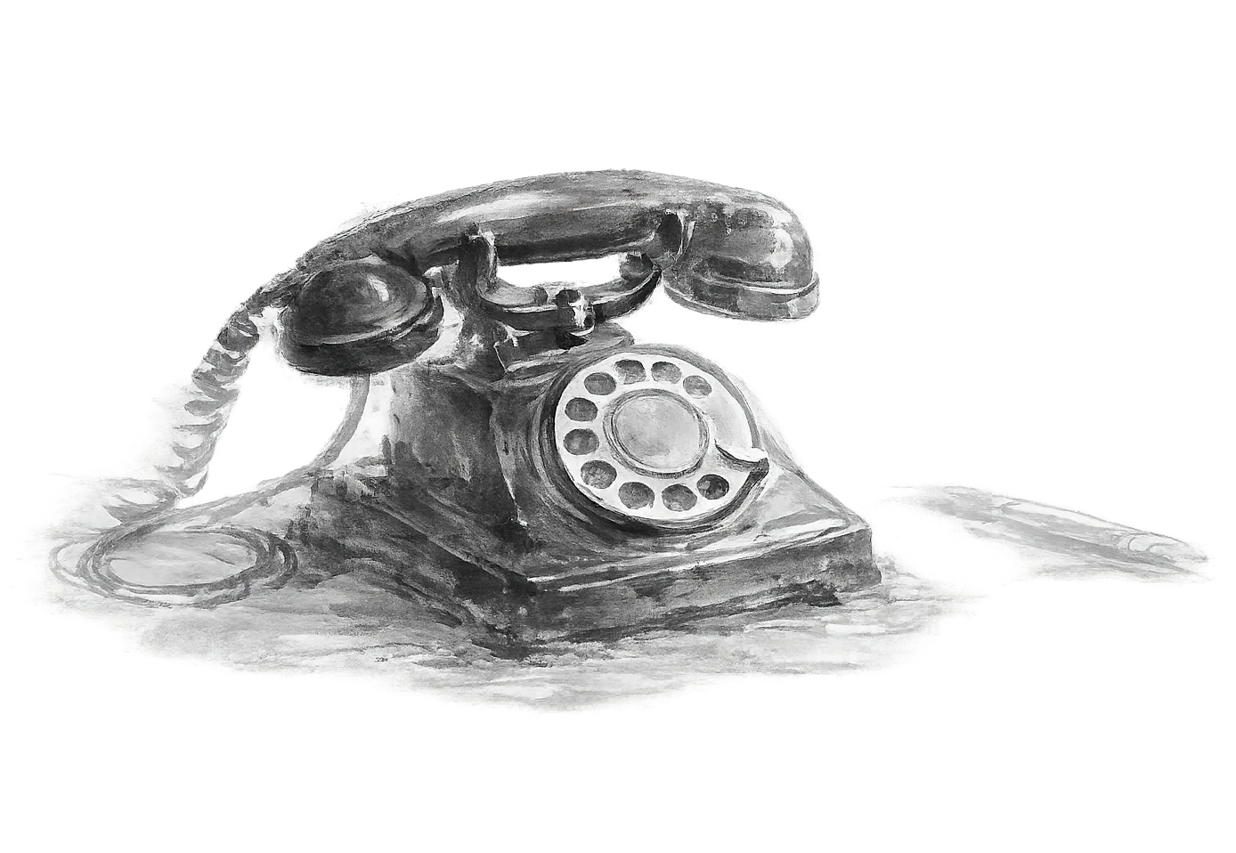 Illustrazione decorativa telefono AI Personal.